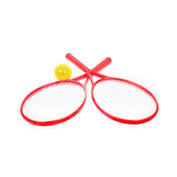 Ігровий набір "Теніс" ТехноК 2957TXK (2 ракетки+м'ячик) червоний (2957TXK(Red))