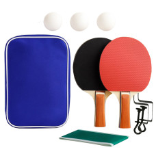 Набір для настільного тенісу VITOR NE-VT-6, 2 ракетки, 3 кульки, сітка (NE-VT-6)