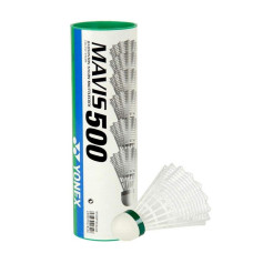 Набір Воланчиків Yonex Mavis 500 NE-MAV-500W білі 6 шт (NE-MAV-500W)