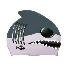 Шапочка для плавання дитяча Shark NE-DL-C12 сіра (NE-DL-C12)