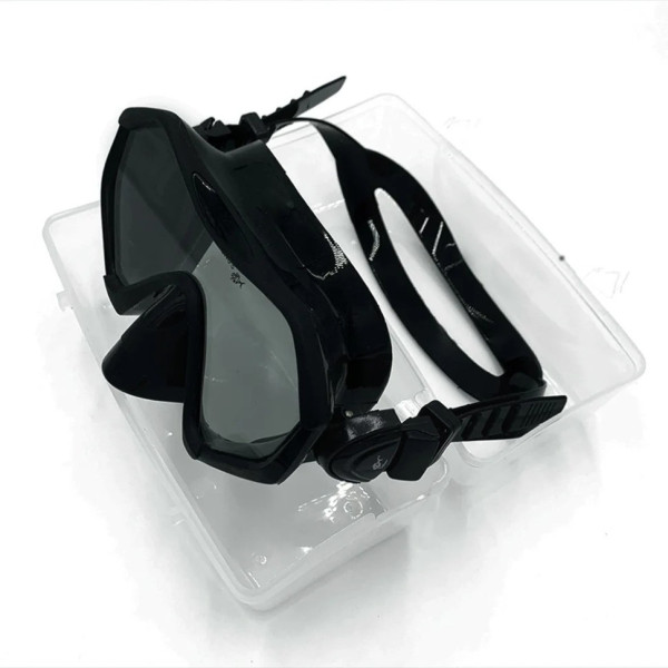 Маска для плавання DLV NE-DLV-128, чорна  (NE-DLV-128)