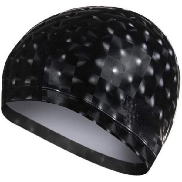 Шапочка для плавання дитяча Shine NE-SW-360-B, чорна (NE-SW-360-B)