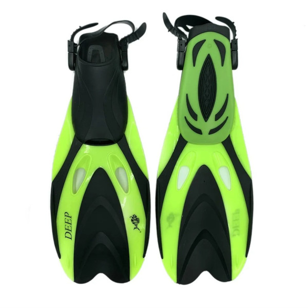 Ласти з відкритою п'ятою DLV Deep NE-66-43-46-Y розмір L/XL 43-46 салатові (NE-66-43-46-Y)