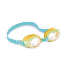 Очки для плавания Intex 55611 регулируемый ремешок Вид 3 (55611(Yellow-Green))