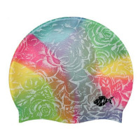 Шапочка для плавання жіноча Rose Flower NE-DL-108P, мультиколор  (NE-DL-108P)