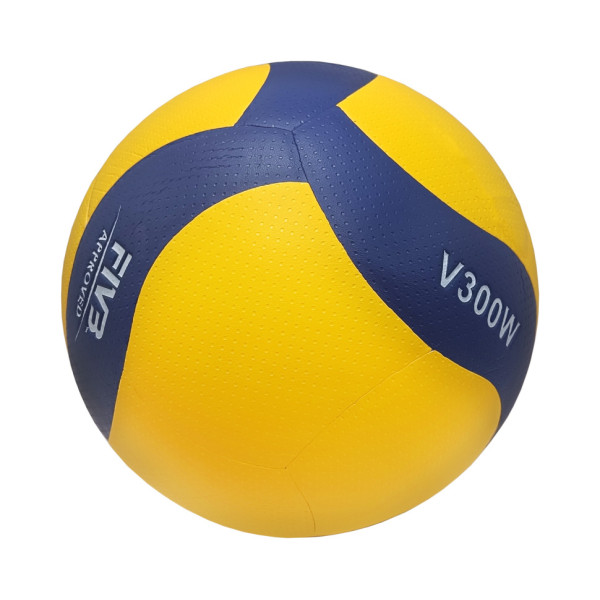 М'яч волейбольний тренувальний V300W Mikasa NE-V-300W № 5 синьо-жовтий (NE-V-300W)