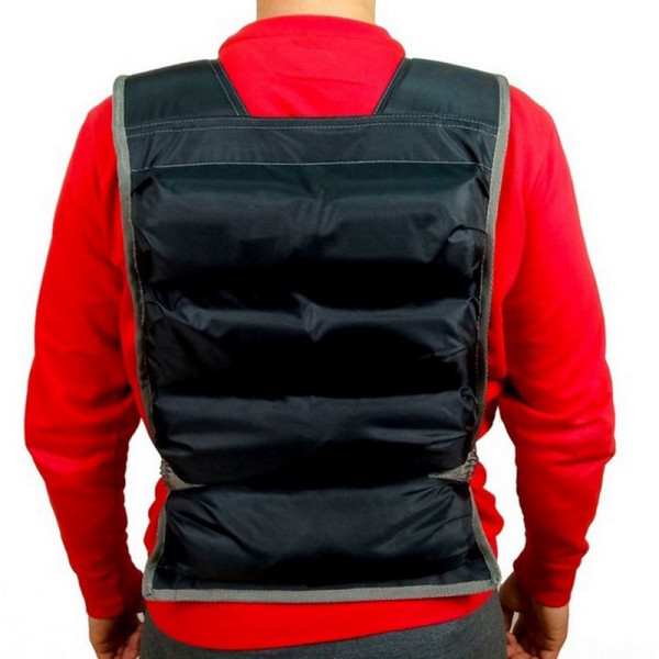 Обважнювальний жилет EasyFit EF-VST-18 чорний, 18 кг (EF-VST-18)