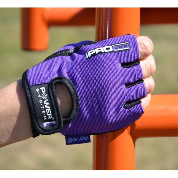 Рукавички для фітнесу Pro Grip Power System PS-2250_M_Purple розмір М, purple (PS-2250_M_Purple)