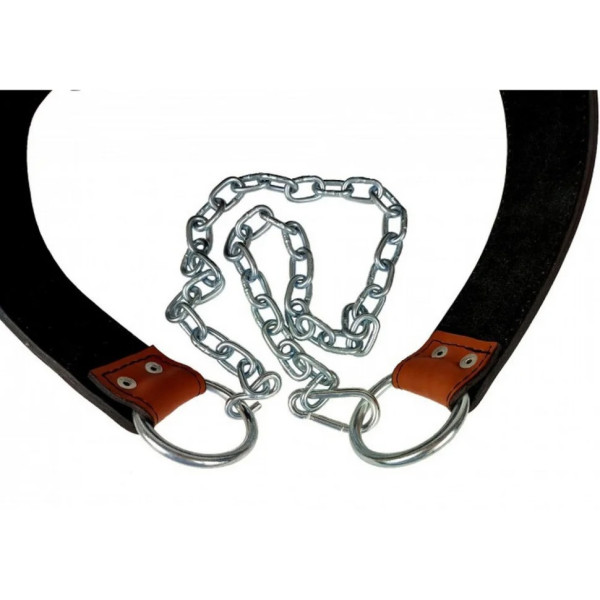 Пояс для обтяжень EasyFit EF-DBC-200-BR шкіра, до 200 кг, коричневий (EF-DBC-200-BR)