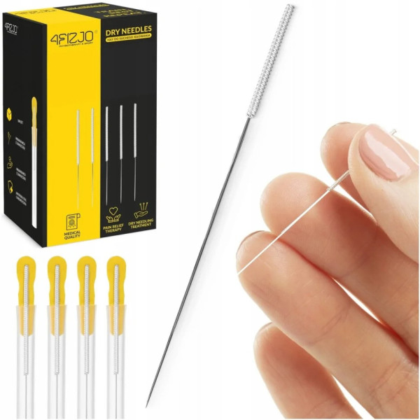 Голки акупунктурні 4FIZJO P-5905973405102 з направляючою, 0,3х100 мм, 100 шт (P-5905973405102)