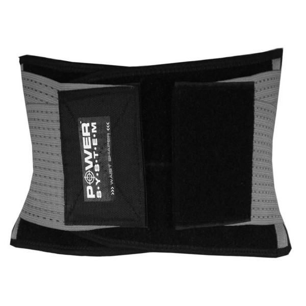 Пояс-корсет для підтримки спини "Waist Shaper" Power System 6031GR-3 Grey, S/M (6031GR-3)
