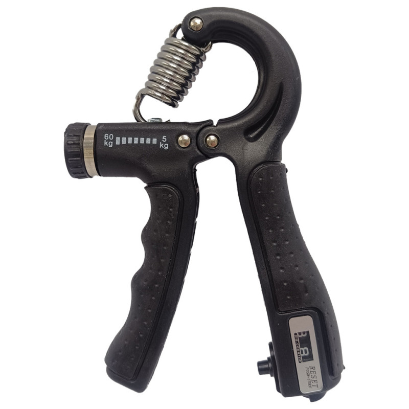 Эспандер кистевой со счетчиком MS 4122-2(Black) нагрузка 5-60 кг
