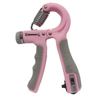 Эспандер кистевой со счетчиком MS 4122-2(Pink), нагрузка 5-60 кг