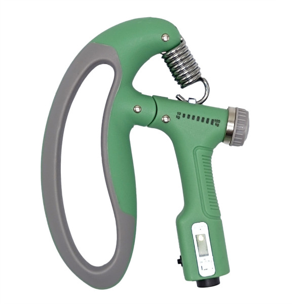 Еспандер кистьовий MS 4218(Green) регулювання навантаження 10-100 кг, електронний лічильник (MS 4218(Green))