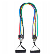 Набір еспандерів трубчастих силових Power Strength Tube NE-PW-4, 5 шт (NE-PW-4)