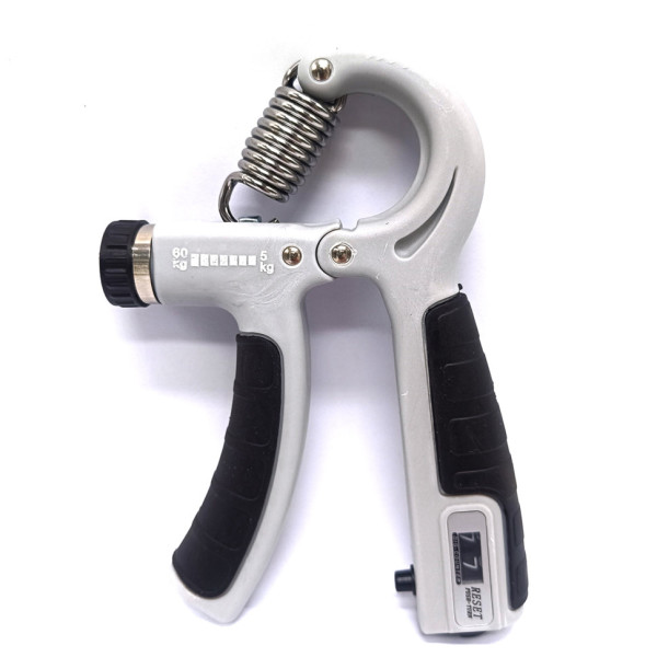 Еспандер кистьовий з лічильником MS 4122-1(Grey) навантаження 5-60 кг (MS 4122-1(Grey))