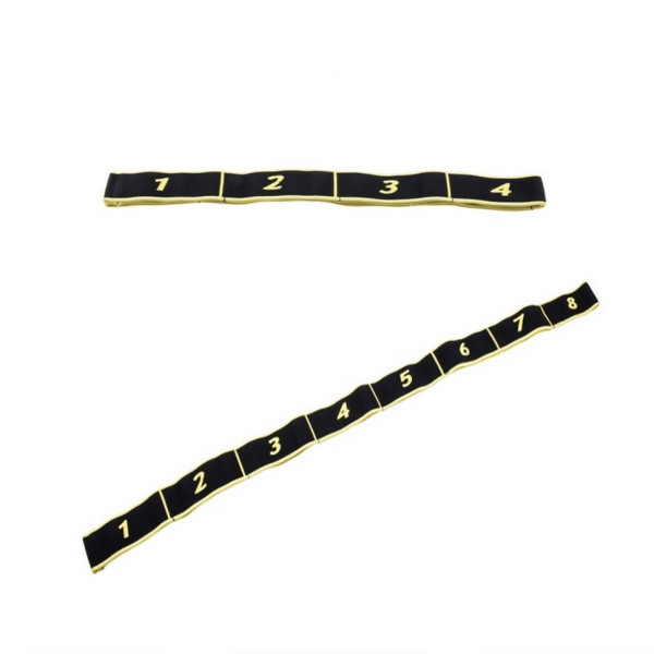 Еспандер гумова-стрічка Elastiband BJOY NE-ELASTI-2Y, жовто-чорна (NE-ELASTI-2Y)