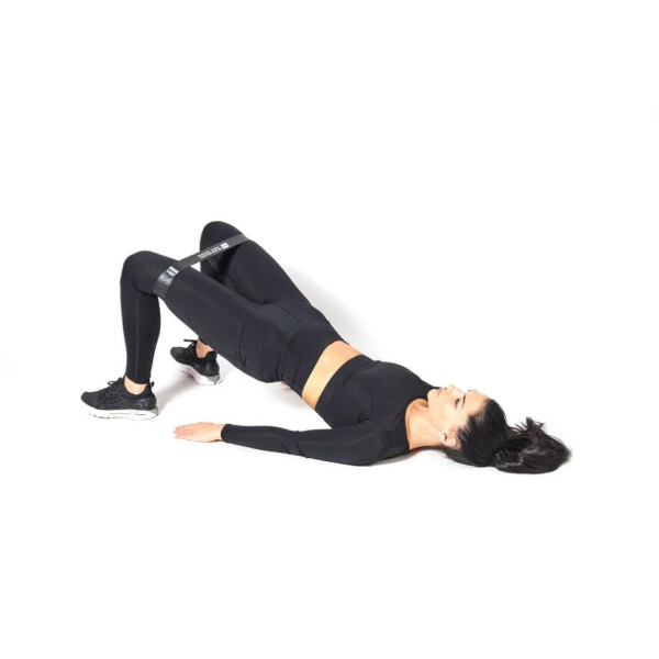 Еспандер для ніг Mini Bands Way4you w40015 чорний, 9-14 кг (w40015)