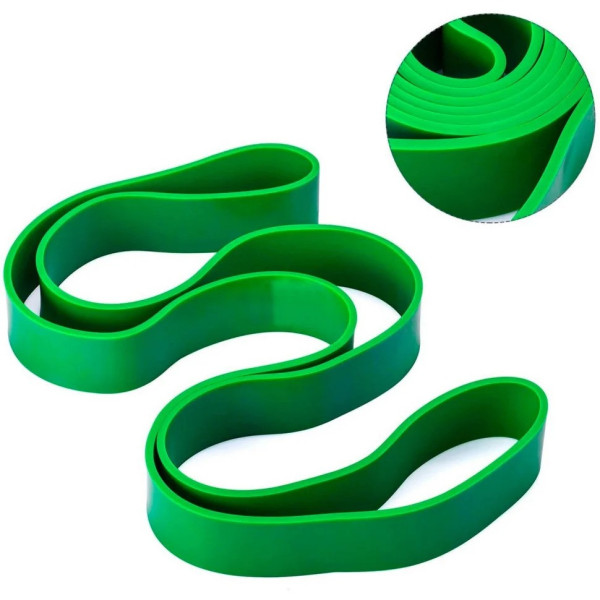 Гумова петля для тренування "Pro Loop Bands" NE-B-452-20-45 20-45 кг зелена (NE-B-452-20-45)
