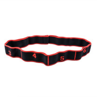 Еспандер гумова-стрічка Elastiband BJOY NE-ELASTI-2R, червоно-чорна (NE-ELASTI-2R)