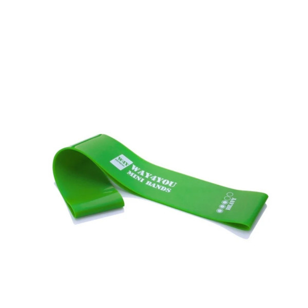 Еспандер для ніг Mini Bands Way4you w40013 зелений, 2,25-6 кг (w40013)