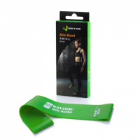 Еспандер для ніг Mini Bands Way4you w40013 зелений, 2,25-6 кг (w40013)
