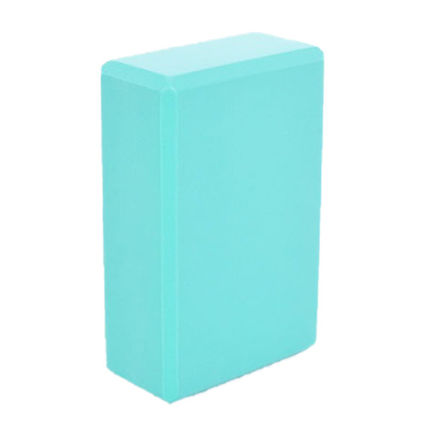 Блок для йоги MS 0858-11 EVA, Чорний Бірюзовий (MS 0858-11(Turquoise))