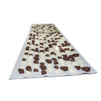 Масажний килимок з камінчиками DECO - Cluny AD-1276 бежево-коричневий