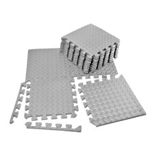 Мат-пазл "Ластівчин хвіст" EasyFit EF-1950-30-GY 8 шт, 30х30 см, сірий (EF-1950-30-GY)