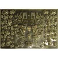 Масажний килимок для стоп JOY MS-1300-6 прозорий