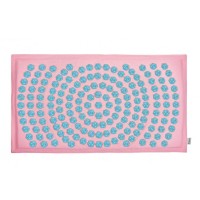 Коврик акупунктурный LT-02 (розово-голубой) IGORA MAT 80х45