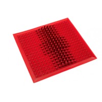 Коврик резиновый WAVE от плоскостопия MS-1209-10 (Красный)