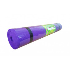 Йогамат, килимок для йоги M 0380-1 матеріал EVA  Фіолетовий (M 0380-1V)