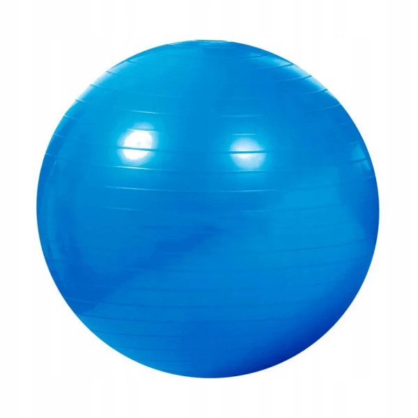 М'яч для фітнесу (фітбол) BT-SFB-0004(Blue) розмір 65 см (BT-SFB-0004(Blue))
