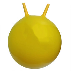 М'яч для фітнесу (фітбол) BT-PB-0178(Yellow) з ріжками 55 см (BT-PB-0178(Yellow))