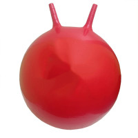 М'яч для фітнесу (фітбол) BT-PB-0178(Red)  з ріжками 55 см (BT-PB-0178(Red))