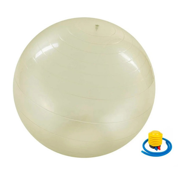 М'яч для фітнесу (фітбол) "HMS" NE-TRN19-65 прозорий 65 см (NE-TRN19-65)