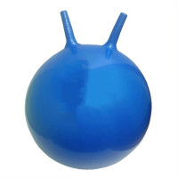 М'яч для фітнесу (фітбол) BT-PB-0178(Blue) з ріжками 55 см (BT-PB-0178(Blue))