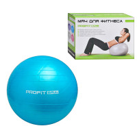 М'яч для фітнесу Фітбол M 0275, 55см  Синій (M 0275B)