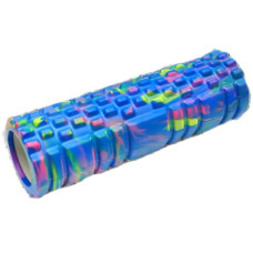 Масажер рулон для йоги MS 2126 матеріал EVA  Синій (MS 2126(Blue))