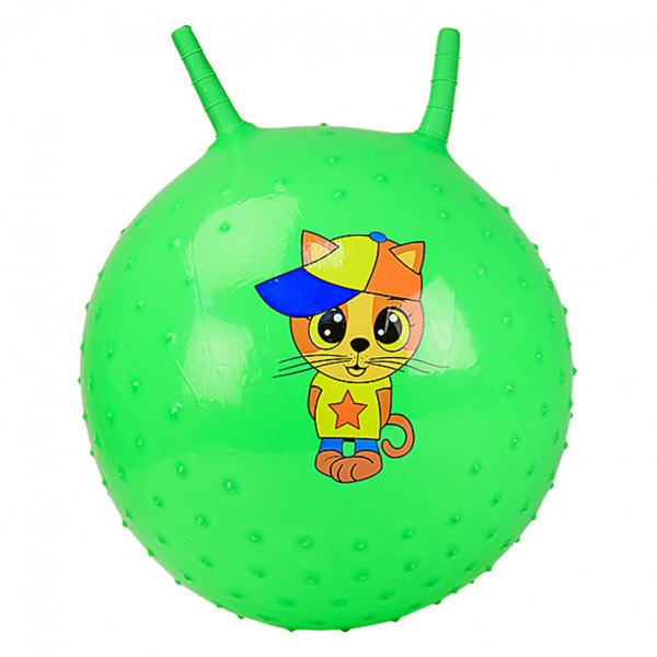 М'яч для фітнесу CB4503 пухирчатий з ріжками