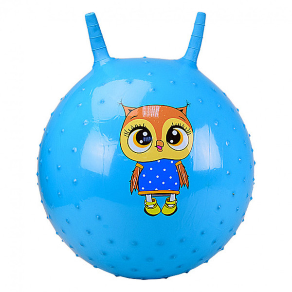 М'яч для фітнесу CB4503 пухирчатий з ріжками