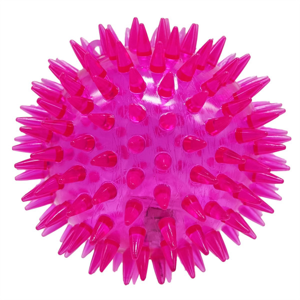 М'ячик дитячий "Їжачок" PR24125, 8,5 см, світлові ефекти