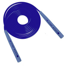 Скакалка регульована для фітнесу, кросфіту, боксу Jump NE-LG-3567BL, синя (NE-LG-3567BL)