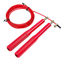 Швидкісна регульована скакалка MS 3407(Red) 290 см (MS 3407(Red))