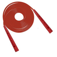 Скакалка регульована для фітнесу, кросфіту, боксу Jump NE-LG-3567R, червона (NE-LG-3567R)