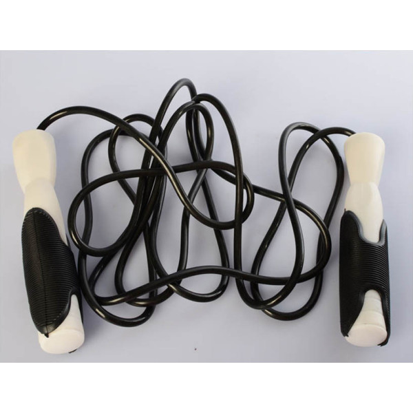 Скакалка MS 0190-1 с резиновым шнурком