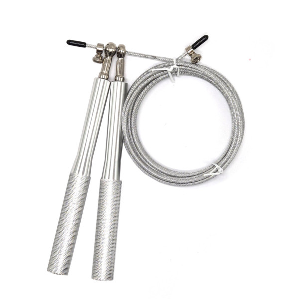 Швидкісна регульована скакалка MS 3407(Silver) 290 см (MS 3407(Silver))