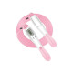 Швидкісна скакалка з лічильником EasyFit EF-1916-WP білий-рожевий (EF-1916-WP)