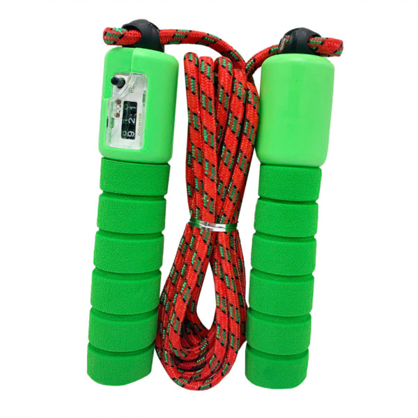 Швидкісна скакалка з лічильником MS 0345-1(Green) довжина 280 см (MS 0345-1(Green))